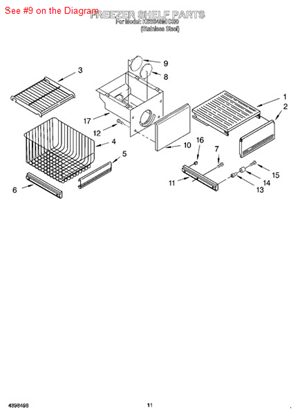 Picture of Whirlpool PLUG - Part# 2003047