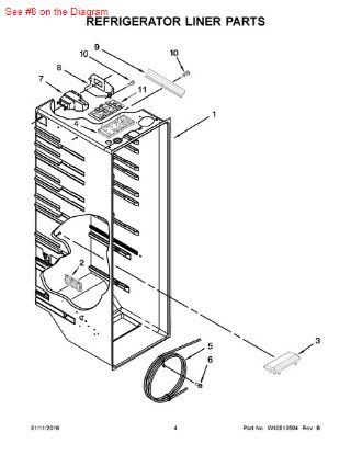 Picture of Whirlpool COVER - Part# 2152019