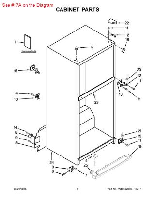 Picture of Whirlpool BUTTON-PLG - Part# 2183998