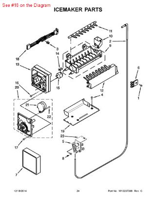 Picture of Whirlpool HARNS-WIRE - Part# 2187467