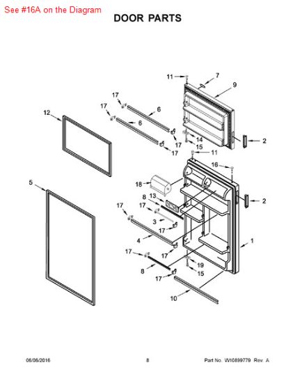 Picture of Whirlpool BUTTON-PLG - Part# 2212651