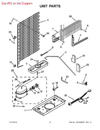 Picture of Whirlpool P1-START-DEV - Part# 2258450