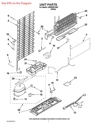 Picture of Whirlpool TUBE - Part# 2262342