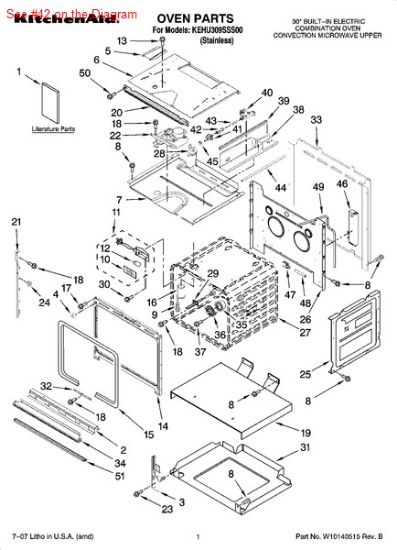 Picture of Whirlpool CONNECTOR - Part# 2314271