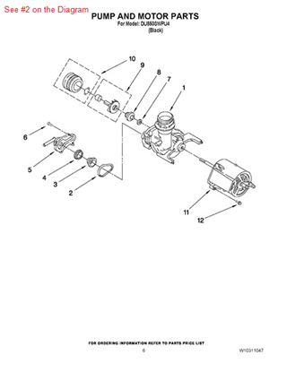 Picture of Whirlpool SEAL - Part# 3369031