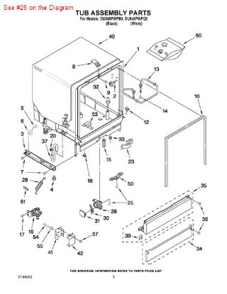 Picture of Whirlpool SPRING - Part# 3379383