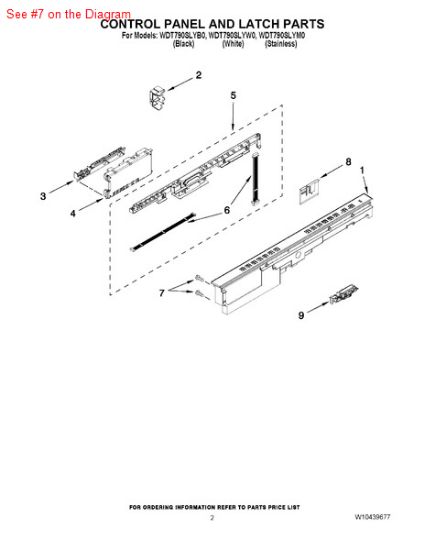 Picture of Whirlpool SCREW - Part# 3400861