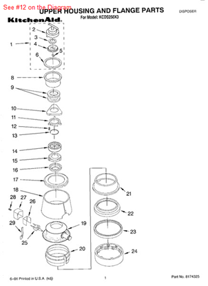 Picture of Whirlpool SCREW - Part# 4211305
