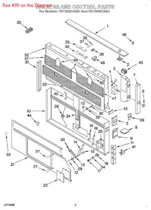 Picture of Whirlpool COVR-SWTCH - Part# 4360168