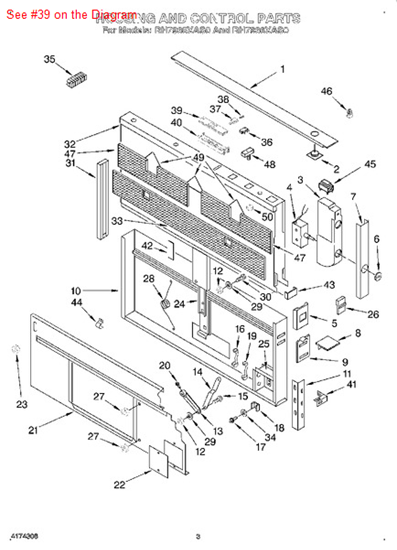 Picture of Whirlpool COVR-SWTCH - Part# 4360168