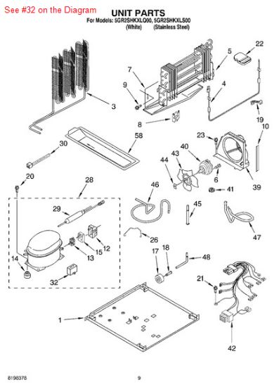 Picture of Whirlpool SOCKT-LITE - Part# 4387478