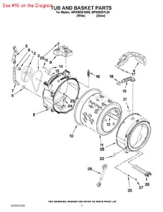 Picture of Whirlpool SPRING - Part# 8182814
