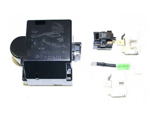 Picture of Whirlpool Jenn-Air KitchenAid Maytag Roper Admiral Sears Kenmore Norge Magic Chef Amana Refrigerator Relay and Overload Compressor Start Device Kit - Part# 8201799