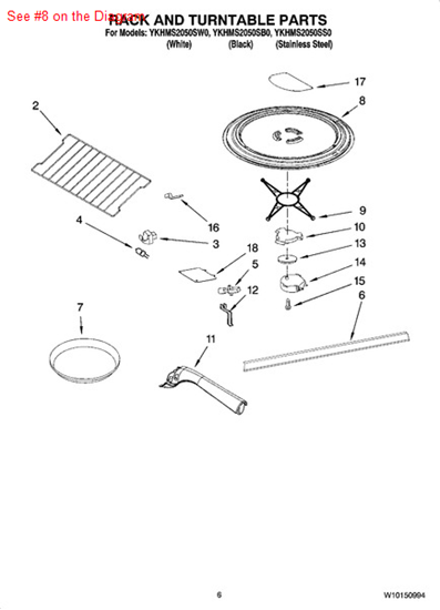 Picture of Whirlpool TRAY-COOK - Part# 8205992