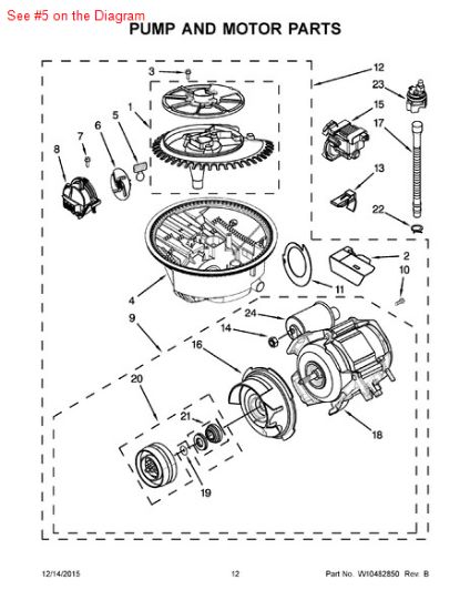 Picture of Whirlpool P1-VALVE-CHEK - Part# 8268375