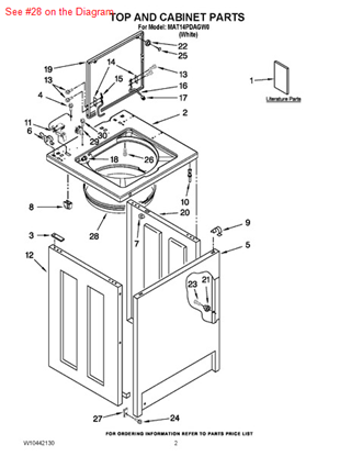 Picture of Whirlpool SHIELD - Part# 8271956