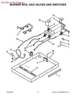 Picture of Whirlpool SPUD-ORFCE (7 PIECES) LP - Part# 8286320