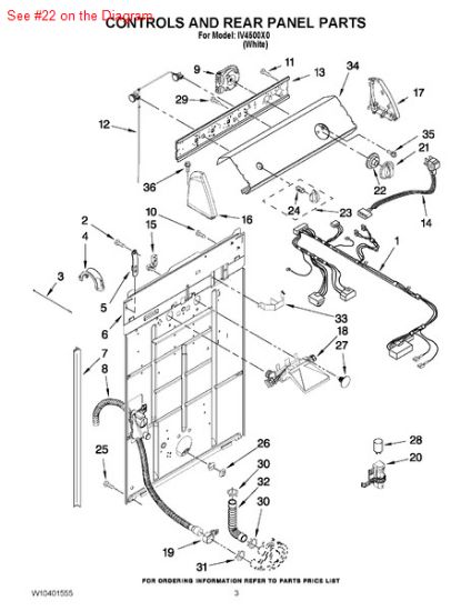 Picture of Whirlpool P1-DIAL - Part# 8544947
