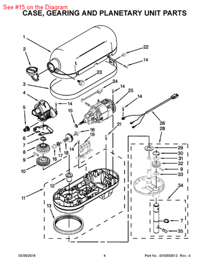 Picture of Whirlpool SEAL - Part# 9706247