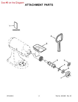 Picture of Whirlpool TOOL - Part# 9709245