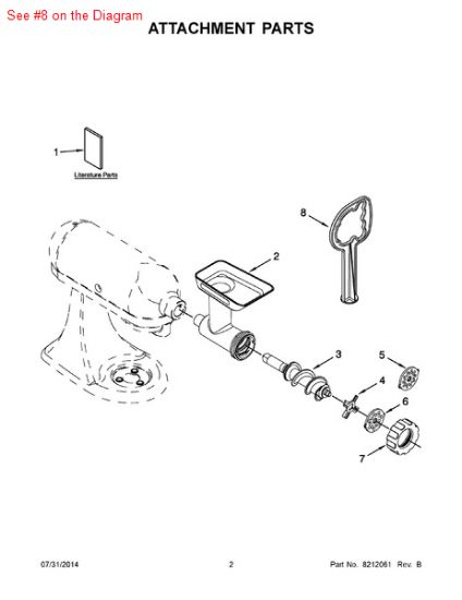 Picture of Whirlpool TOOL - Part# 9709245