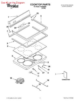 Picture of Whirlpool P1-GASKT-CKTP - Part# 9780939