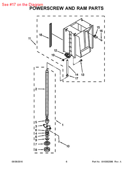 Picture of Whirlpool CAP-PWRSCR - Part# 9870775