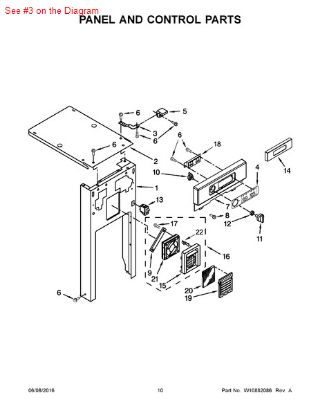 Picture of Whirlpool BRKT-RETNR - Part# 9871993