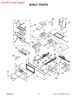 Picture of Whirlpool SCREW - Part# 98006631