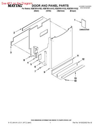 Picture of Whirlpool SHIELD - Part# 6-920587