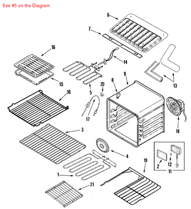 Picture of Whirlpool ELMNT-BROL - Part# 7406P500-60