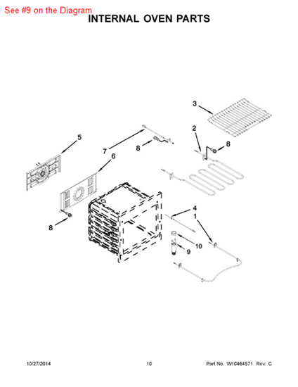 Picture of Whirlpool RECEPTACLE - Part# 7408P086-60