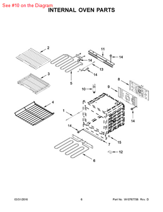 Picture of Whirlpool PROBE-MEAT - Part# 7408P088-60