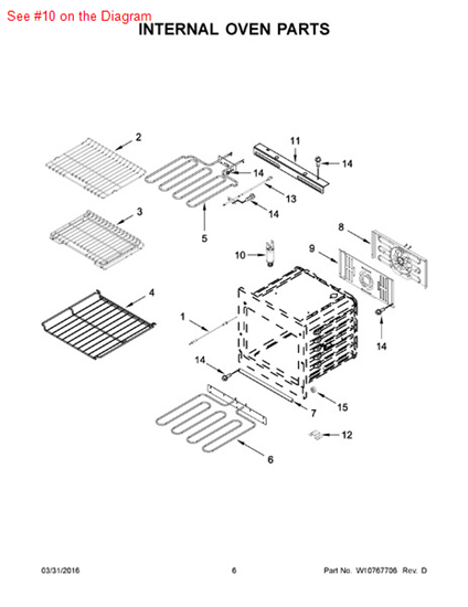 Picture of Whirlpool PROBE-MEAT - Part# 7408P088-60