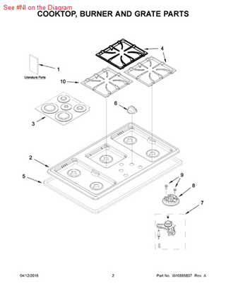 Picture of Whirlpool CNVRSN-KIT - Part# 7509P103-60