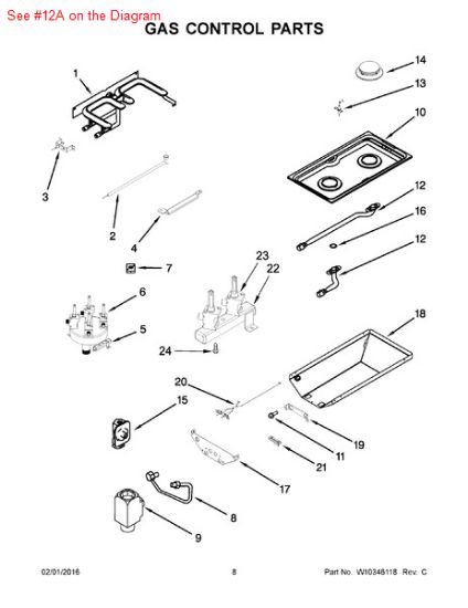 Picture of Whirlpool VENTURI - Part# 7538P009-60