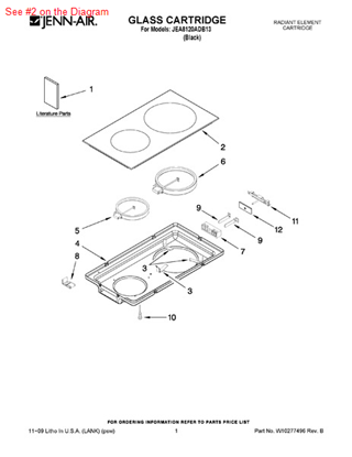 Picture of Whirlpool COOKTOP - Part# 7920P201-60