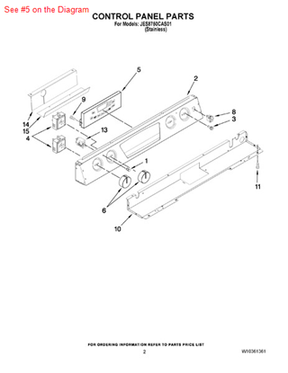 Picture of Whirlpool CNTRL-ELEC - Part# 8507P225-60