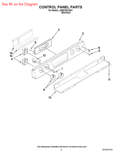 Picture of Whirlpool CNTRL-ELEC - Part# 8507P225-60