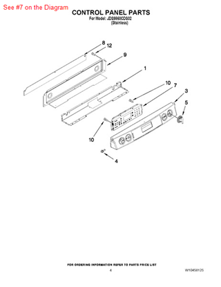 Picture of Whirlpool CNTRL-ELEC - Part# 8507P231-60