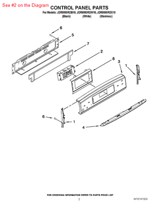 Picture of Whirlpool CONTROL - Part# 8507P333-60