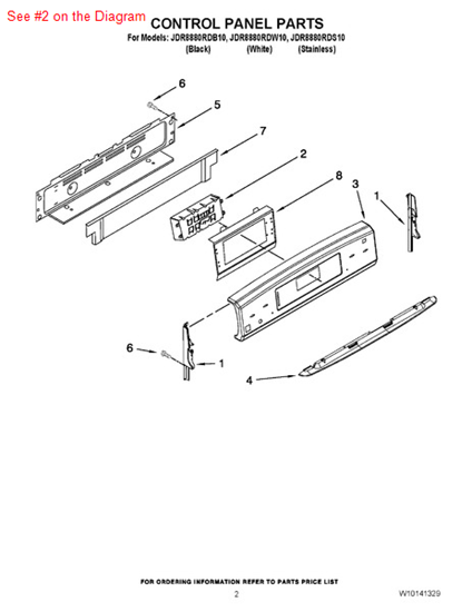 Picture of Whirlpool CONTROL - Part# 8507P333-60