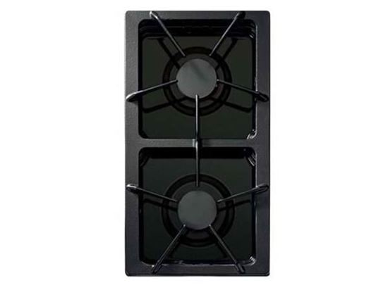 Picture of Whirlpool Maytag Jenn-Air Range Cook Top Black Gas Sealed Burner Module Cartridge - Part# JGA8150ADBA