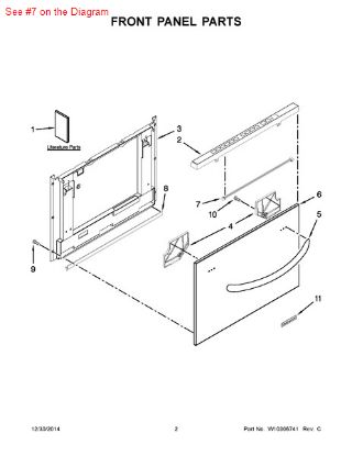 Picture of Whirlpool HARNS-WIRE - Part# W10117969