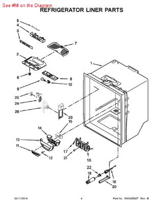Picture of Whirlpool HARNS-WIRE - Part# W10119821