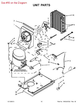 Picture of Whirlpool START-DEV - Part# W10136197