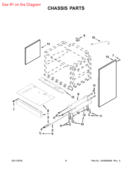 Picture of Whirlpool VENT-OVEN - Part# W10145766