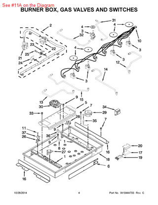 Picture of Whirlpool SPUD-ORFCE - Part# W10151350