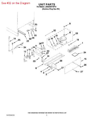 Picture of Whirlpool THERMOSTAT - Part# W10163278