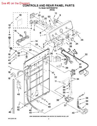 Picture of Whirlpool SWITCH-CYC - Part# W10168257